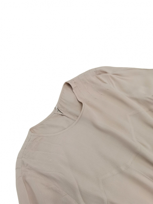 Tricou bej Retro Femei-S [3]