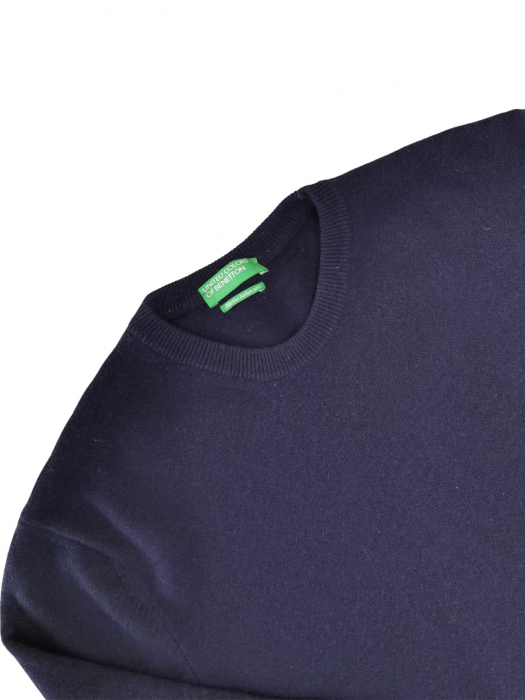 Pulover lana merino Benetton Barbati-M [3]