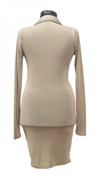 Rochie bej Amisu Femei-XS [2]