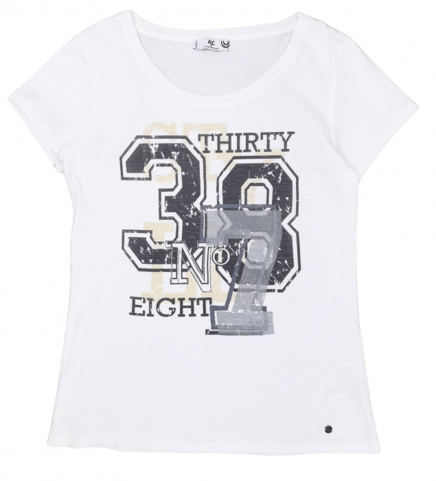 Tricou alb AJC Fashion Femei-L [1]