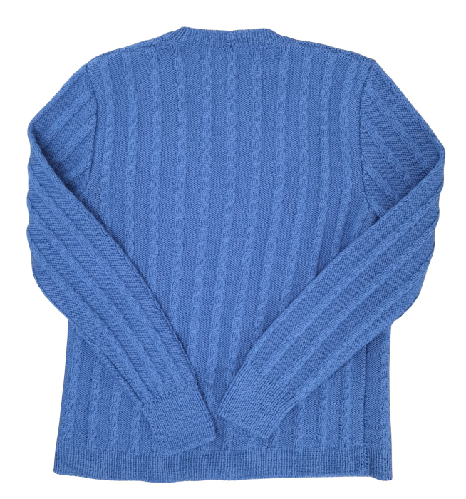 Pulover albastru hand-made Femei-S [2]