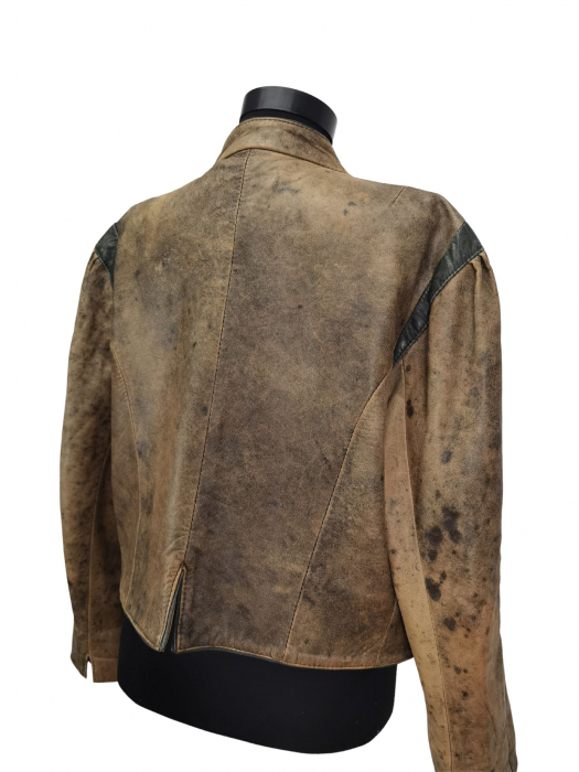 Geaca piele Vintage Femei-L [4]