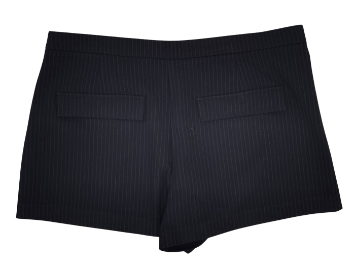 Pantaloni negri cu dungi Zara Femei-L [2]