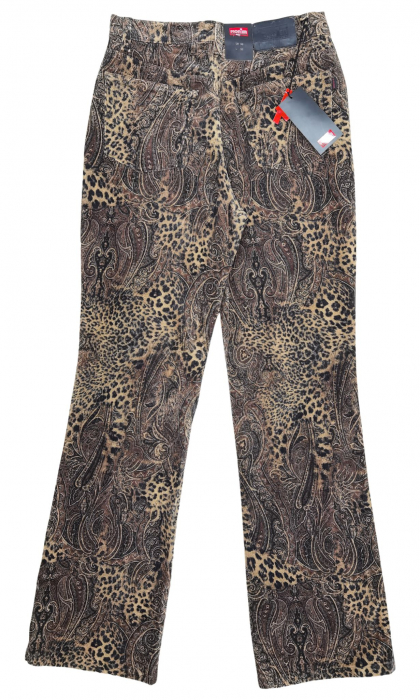 Pantaloni animal print Retro Femei-M [2]