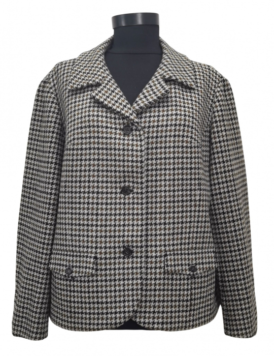 Sacou in carouri Vintage Femei-M [1]
