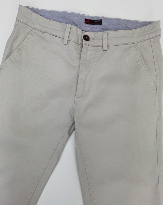 Pantaloni bej Dressmann Barbati-M [2]