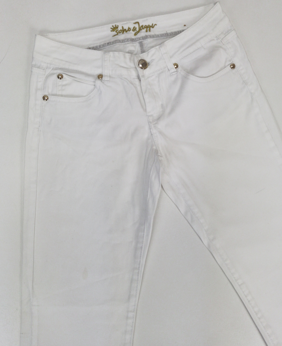 Blugi albi Vintage Femei-XS [3]