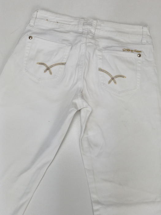 Blugi albi Vintage Femei-XS [5]