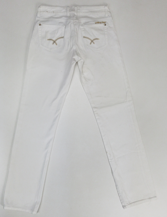Blugi albi Vintage Femei-XS [4]