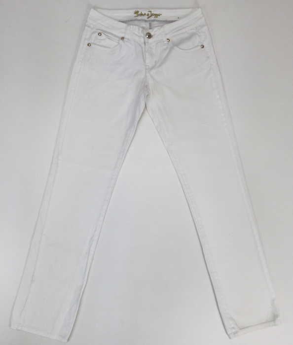 Blugi albi Vintage Femei-XS [2]