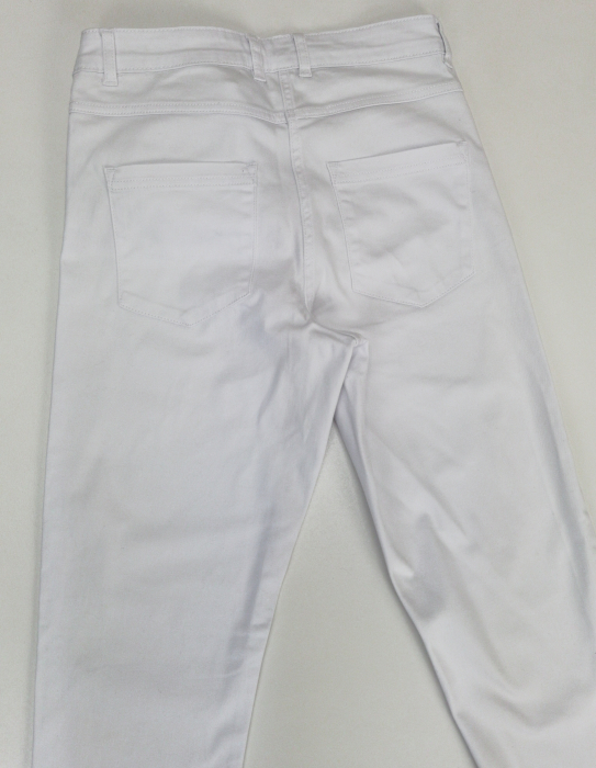 Blugi albi Retro Femei-S [6]