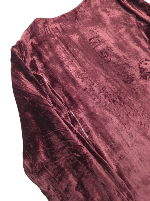 Bluza catifea Retro Femei-XXL [4]