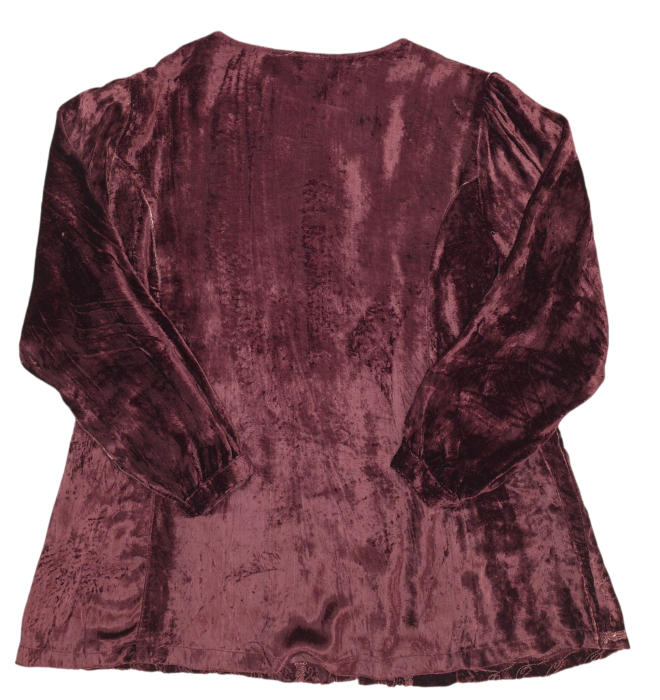 Bluza catifea Retro Femei-XXL [2]