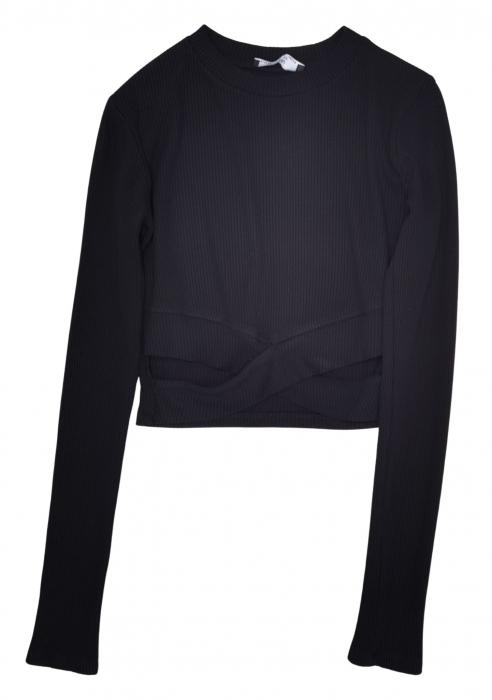Bluza crop top Bershka Femei-XS [3]