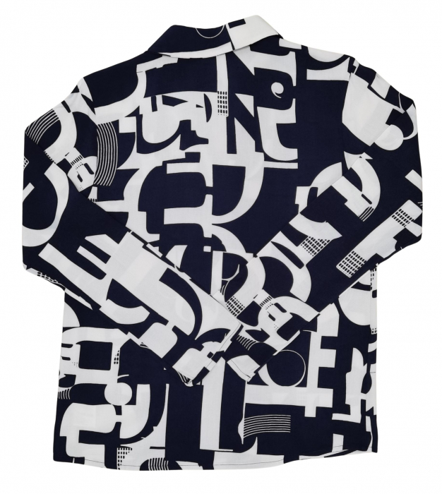 Bluza cu model Retro Femei-XS [2]