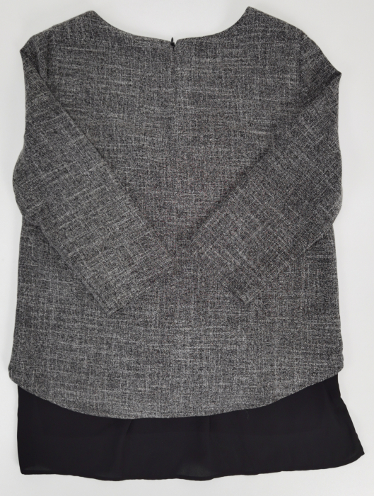 Bluza gri Retro Femei-S [4]