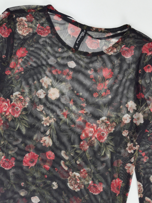 Bluza inflorata Jean Pascale Femei-XS [3]