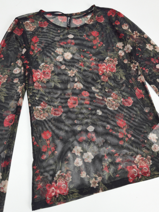 Bluza inflorata Jean Pascale Femei-XS [2]