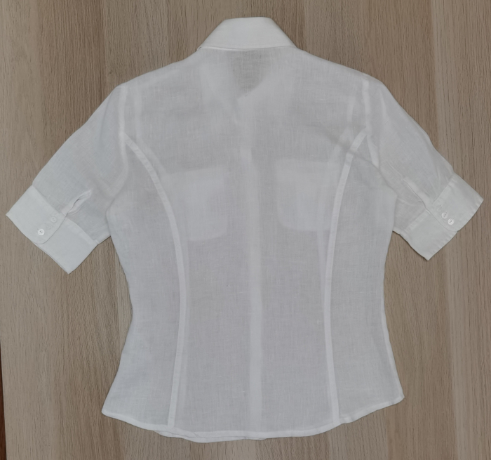 Camasa alba din in Femei-XS [3]