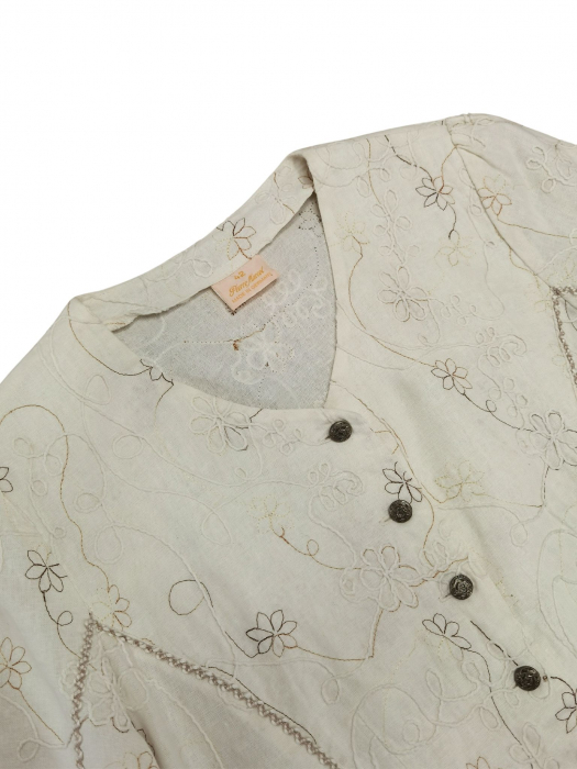 Camasa bej Vintage Femei-L [3]
