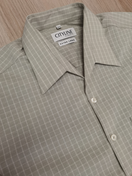 Camasa verde in carouri Vintage Barbati-XL [2]