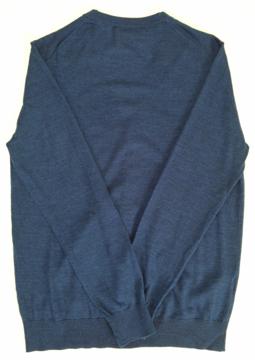 Cardigan bleumarin din lana MANGO Femei-L [4]