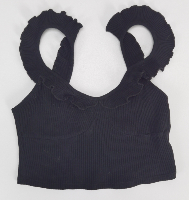 Crop top negru Femei-M [2]