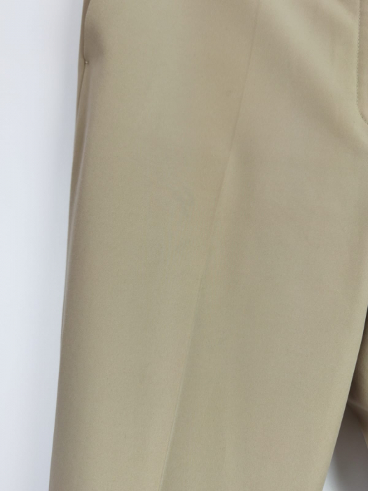 Pantaloni bej office vintage Femei-L [4]