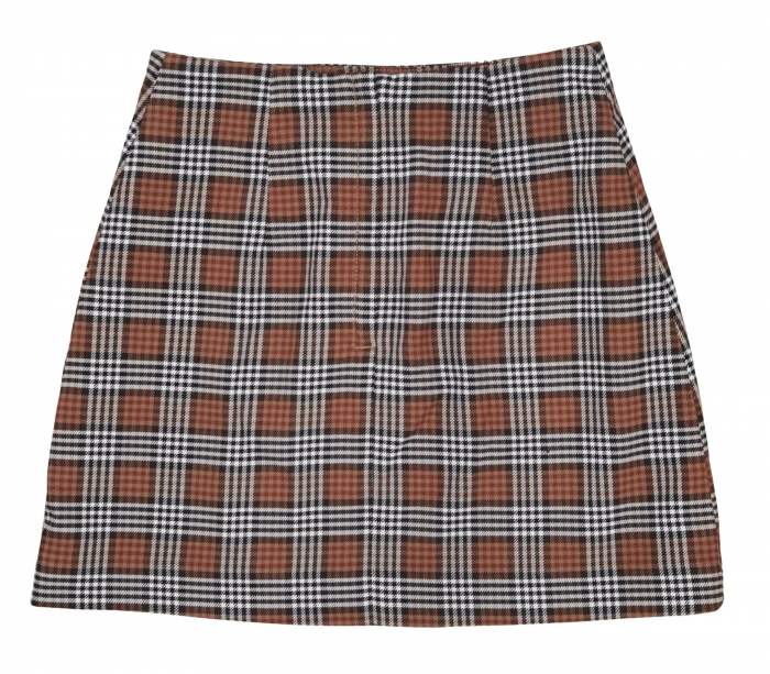 Fusta in carouri Monki Femei-XS [2]