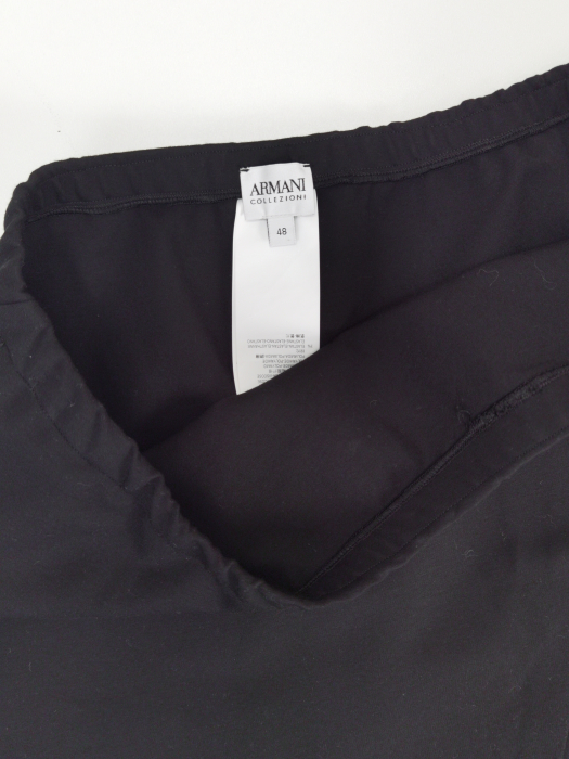 Fusta neagra asimetrica Armani Femei-XXL [3]