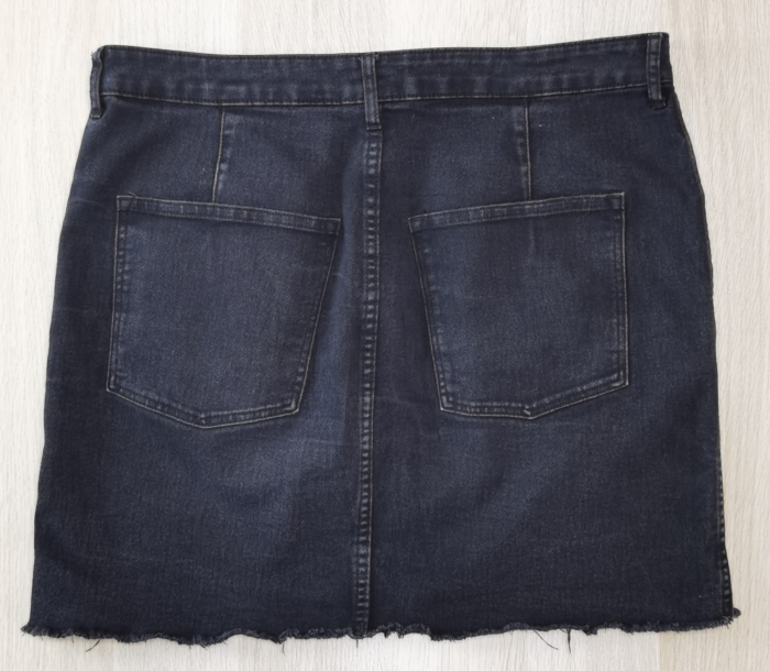 Fusta neagra denim Femei-L [2]