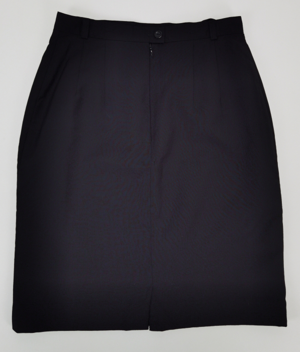 Fusta neagra din lana Vintage Femei-M [3]