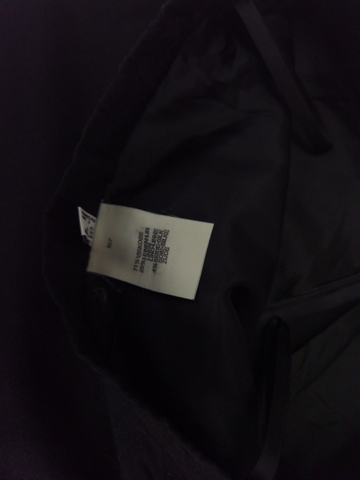 Fusta neagra vintage compozitie in si matase Femei-XS [2]
