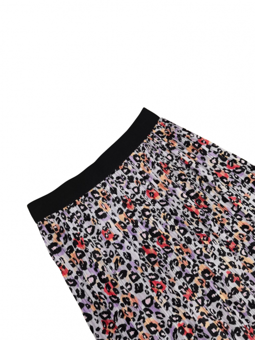 Fusta plisata animal print Femei-XS [3]