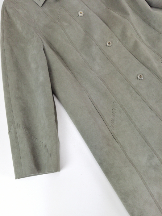Trenci verde Vintage Femei-L [3]