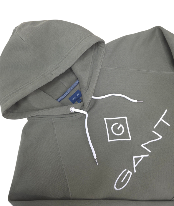 Hanorac verde GANT Barbati-XXL [3]