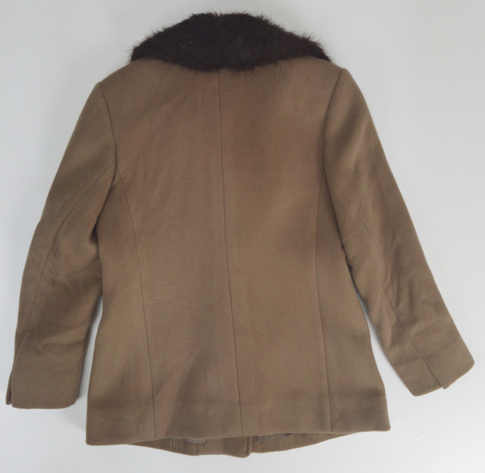 Palton maro vintage Femei-S [6]