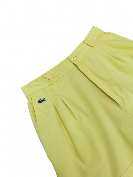 Pantaloni galbeni Lacoste Femei-XS [3]