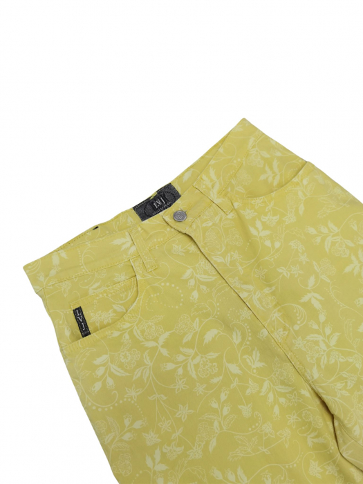 Pantaloni galbeni Vintage Femei-M [3]
