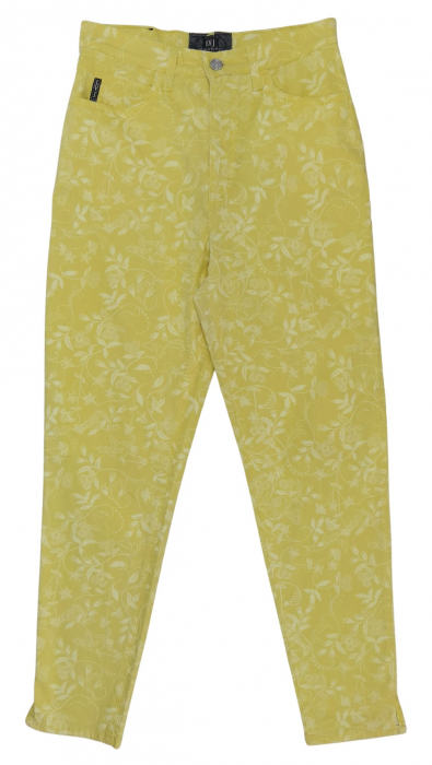 Pantaloni galbeni Vintage Femei-M [1]