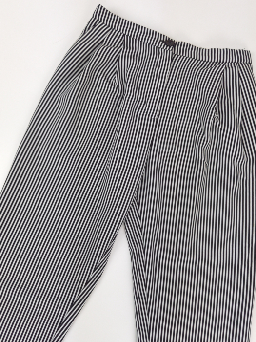 Pantaloni in dungi Retro Femei-S [2]