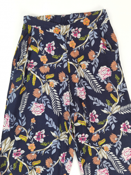 Pantaloni inflorati Retro Femei-S [2]
