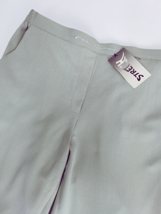 Pantaloni verzi vintage Femei-L [3]