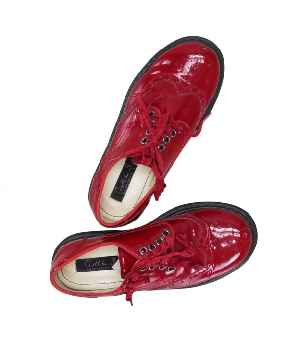 Pantofi piele Cristhelen.B Fete marime 34 [3]