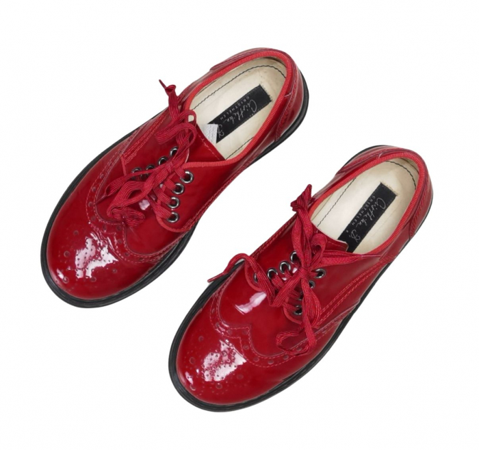 Pantofi piele Cristhelen.B Fete marime 34 [2]