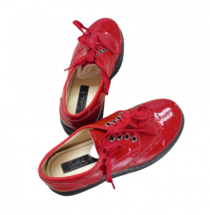 Pantofi piele Cristhelen.B Fete marime 34 [4]