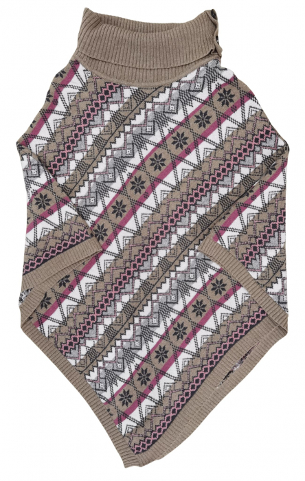 Poncho Colours Femei One size [2]