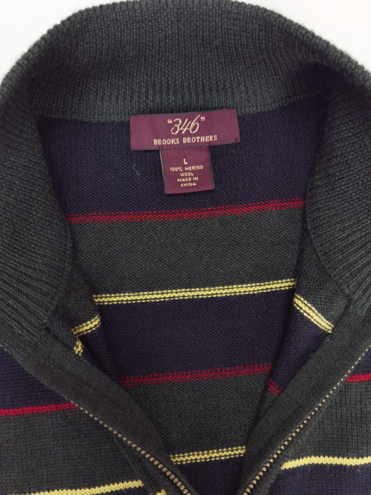 Pulover cu dungi lana merino Baieti-L [4]
