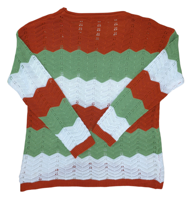 Pulover cu model Retro Femei-M [3]