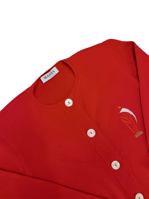 Pulover rosu made in Italy Femei-XS [3]